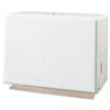 Space Saver Singlefold Towel Dispenser, Steel, 11.63 X 6.63 X 8.13, White | Bundle of 2 Each