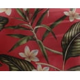 thumbnail image 4 of oneOone Georgette Viscose Light Red Fabric Floral & Leaves Tropical Sewing Fabric By The Yard Printed Diy Clothing Sewing Supplies 42 Inch Wide, 4 of 4