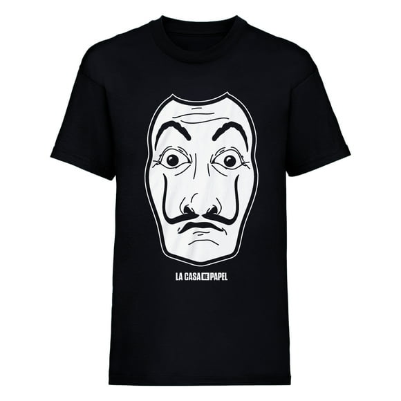Money Heist  Adult Mask T-Shirt
