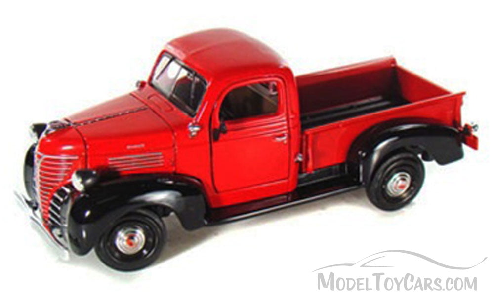 1941 Plymouth Pickup Truck Green Motormax 73278 1/24 Scale Diecast Model Toy Car