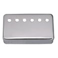 thumbnail image 3 of 50/52mm Metal Humbucker Pickup Cover For LP Style Electric Guitar Silver Black, 3 of 6