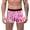 Pink, variant on Mens Funny Novelty Heart Boxer Briefs Valentine's Day Hearts Underwear Heart Love Boxer Briefs For Men White L