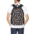 thumbnail image 4 of Balery Snowflake Cream Hot Cocoa Mochila para hombre y mujer - Tela Oxford 600D resistente - Gran capacidad, resistente al agua, ideal para la escuela, viajes y senderismo, 4 of 6