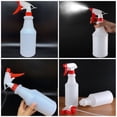 thumbnail image 5 of WHAMVOX  2 Pcs Spray Bottle for Cleaning Empty Garden Water Sprayer Misting Travel White, 5 of 8