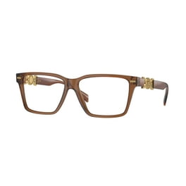 Amazon.com: Versace VE4432U 523287 53MM Black/Dark Grey