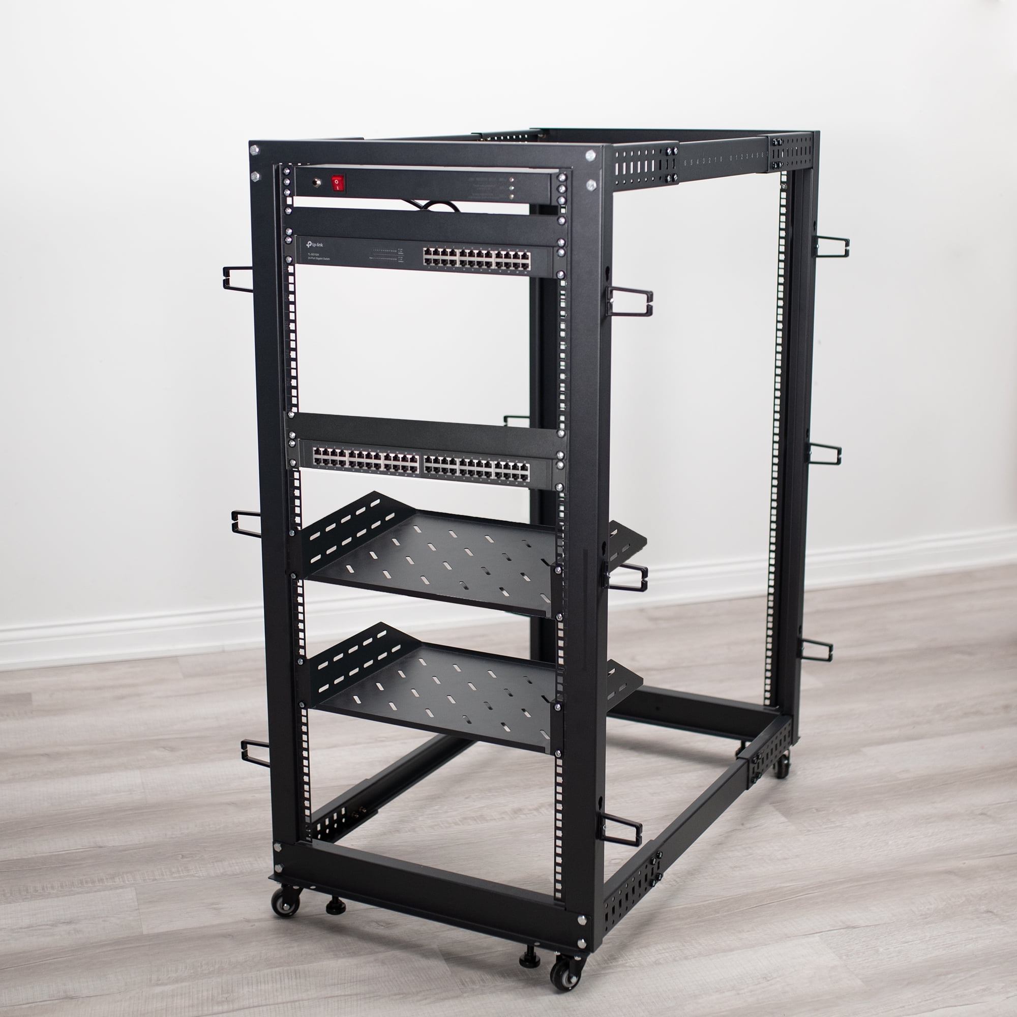 VIVO 25U Open Frame Adjustable Server Rack, 4 Post India | Ubuy