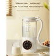 thumbnail image 3 of 1.4L Multi Functional Soymilk Maker, Automatic Soy Milk Machine, Juicer with Timing, Insulation Function, Soy Milk Maker Juicer SUS and ABS Material, 3 of 7