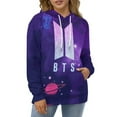 thumbnail image 2 of Kpop BTS Hoodie Unisex 3d Novelty Hoodies Graphic Hoodies Pullover Sweatshirts For Men Women Teen XL, 2 of 7