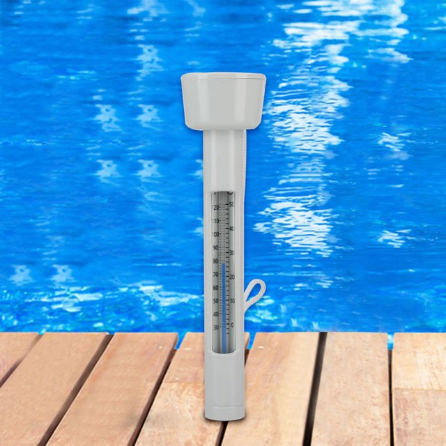 Floating Water Thermometer with Large Display, Measures Easily and Quickly, Suitable for Swimming Pool, Spas, Fish Tank, Aquariums, Portable and Waterproof, Sturdy for Long Time