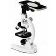 thumbnail image 4 of Microscopio monocular óptico 64X-2400X para niños de escuela primaria, microscopio de enseñanza de biología experimental y científica, regalos de cumpleaños para niños, 4 of 5