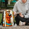 thumbnail image 6 of Scooby Doo Daypack 17 Inch Schoolbag Backpack Rucksack Large Capacity Shoulder Bag Travel Bags Students Bookbag, 6 of 8