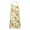 Beige Yellow Flower, variant on White Small Sunflower Pattern Apron-Garden Aprons for Women with Pockets-Cotton Linen Waterproof Kitchen Cooking Gardening Aprons Adjustable for Kitchen,Cooking,BBQ and Salon 33x27 Inch