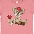 thumbnail image 4 of Inktastic Baseball Teddy Bear Boys Baby T-Shirt, 4 of 5