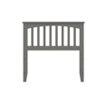 thumbnail image 3 of Atlantic Furniture AR287829 Tête de Lit Mission, Simple - Gris, 3 of 7