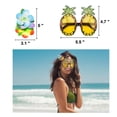 thumbnail image 3 of Kit de Disfraz de Falda Hula PHOGARY para Mujeres - Fiesta Luau Hawaiiana, 3 of 6