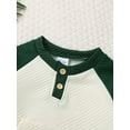 thumbnail image 4 of Happy Town Toddler Baby Boys Sweatsuit Fall Winter Long Sleeve Top and Sweatpants Outfit Sets Infant Clothes, 4 of 9