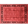 thumbnail image 1 of Ahgly Company Indoor Rectangle Oriental Red Industrial Area Rugs, 7' x 9', 1 of 4