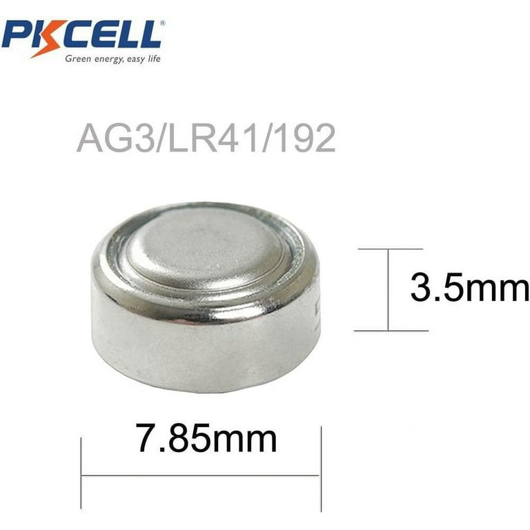 VOLTCRAFT AG3 Pile bouton LR 41 alcaline(s) 35 mAh 1.5 V 10 pc(s) S592492