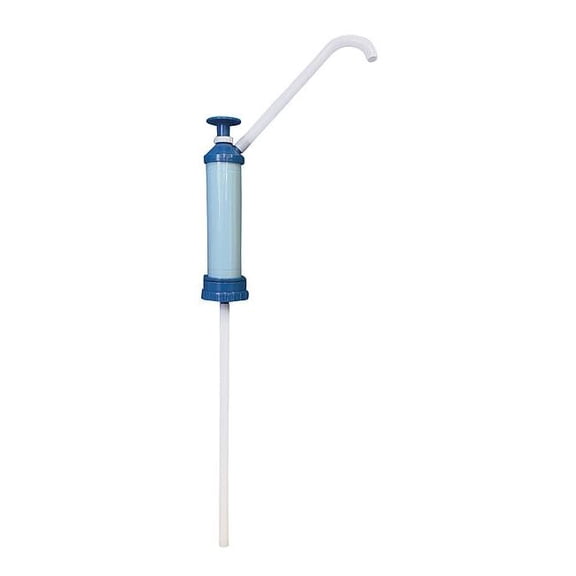 Hygenall Pump Dispenser, Plastic, Blue, 3" W PF50
