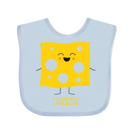 

Inktastic Cute Kawaii Cheese Gift Baby Boy or Baby Girl Bib