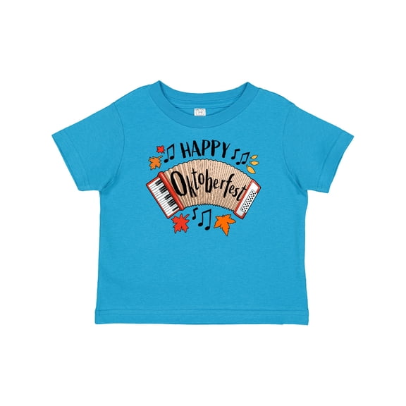 Inktastic Happy Oktoberfest- Accordian Boys or Girls Baby T-Shirt