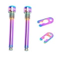 thumbnail image 2 of Paquete de 2 Tapones de Hidráulico para Ultraligeros TC4 Tornillos Fijos de Material de para Tapones de de Bici DYNWAVEMX Pernos de la pastilla del freno de disco hidráulico, 2 of 7