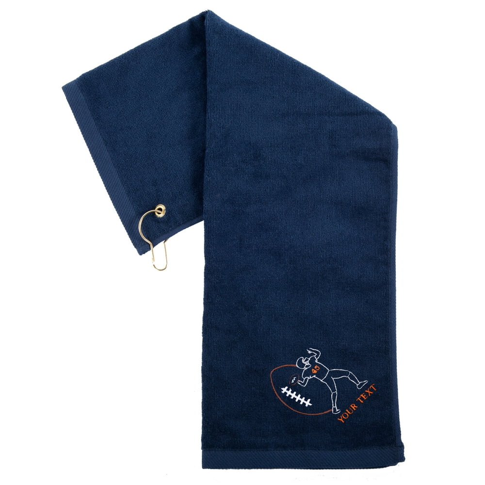 Custom Embroidered Football Towels, Wholesale Football Cooling Towels