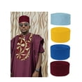 thumbnail image 2 of African Men Kufi Kofi Hat Cap Ankara Cap Men's Hat kgb37, 2 of 5