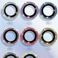 thumbnail image 4 of CNKOO Blue Sparkling Artificial  Protective Film For IPhone 15 14 13 12 11 Promax Plus Rear Camera Lens Ring Camera Film ZZZ, 4 of 5
