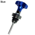 thumbnail image 1 of Accessories For 110cc 125CC for Yamaha Honda Bike Go Kart Motorcycle Engine Dipstick Level Gauge Meter Oil Tank Dipstick Motorbike Oil Cap BLUE, 1 of 8