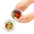 thumbnail image 1 of Kitchen Sink Strainer Mesh Bags - 200 Pieces Disposable Filter Bags - Sink Mesh Strainer Bags for Sink Drainage for Collecting Kitchen Food Waste Leftovers - Extra Thick, 1 of 5