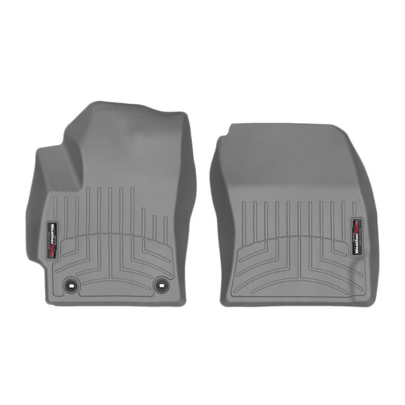 WeatherTech Custom Fit FloorLiners compatible with Toyota Corolla Hatchback, GR Corolla - 1st Row (Driver & Passenger), Grey