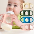 thumbnail image 4 of Kripyery Milk Bottle Handle Cover Multifunctional Silicone Soft Safe Easy-to-Clean Handle Bottle Cover Baby Accessories, 4 of 8