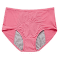 thumbnail image 3 of 4Pcs Women's Menstrual Underwear, Postpartum Hipster, Leakproof Briefs, Period Panties, 3 of 6
