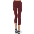thumbnail image 3 of Women's Breast Cancer Ribbon Printed Cropped CAPRI Leggings - Regular PLUS and 3X5X, 3 of 3