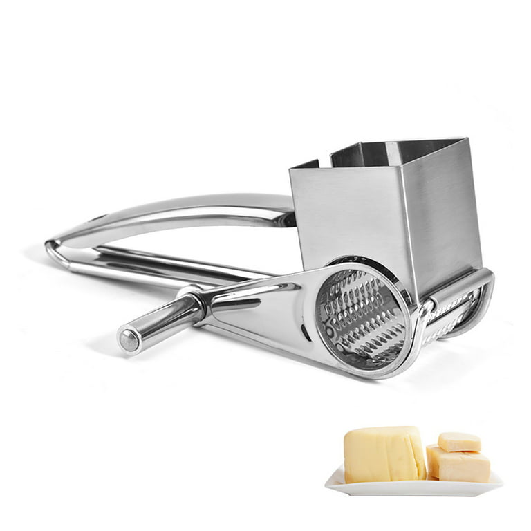 VEVOR Rotary Cheese Grater with 5-Cutting Cones Manual Cheese
