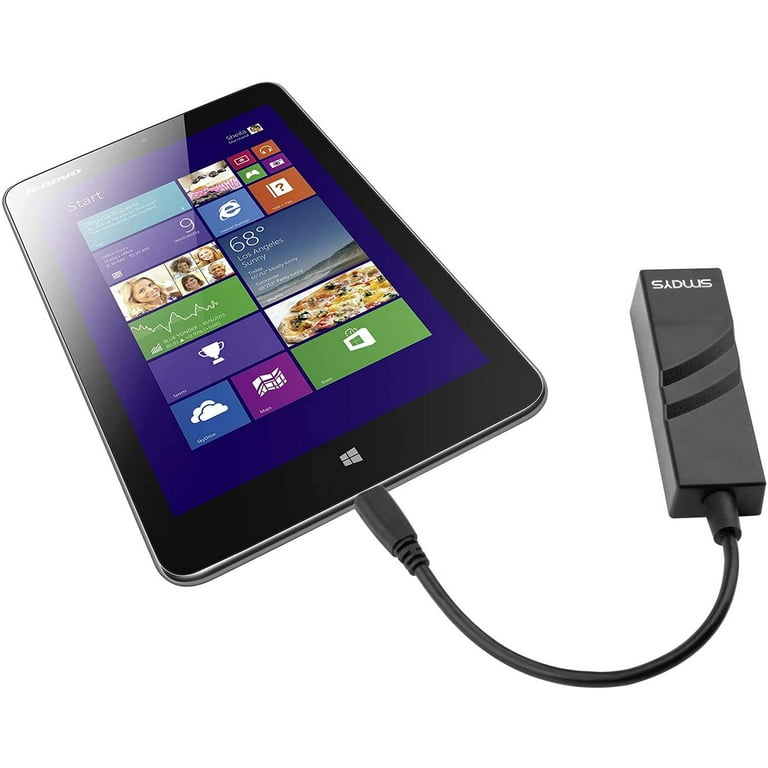 Samsung Galaxy Tab A Ethernet Adapter OTG Micro USB Ethernet