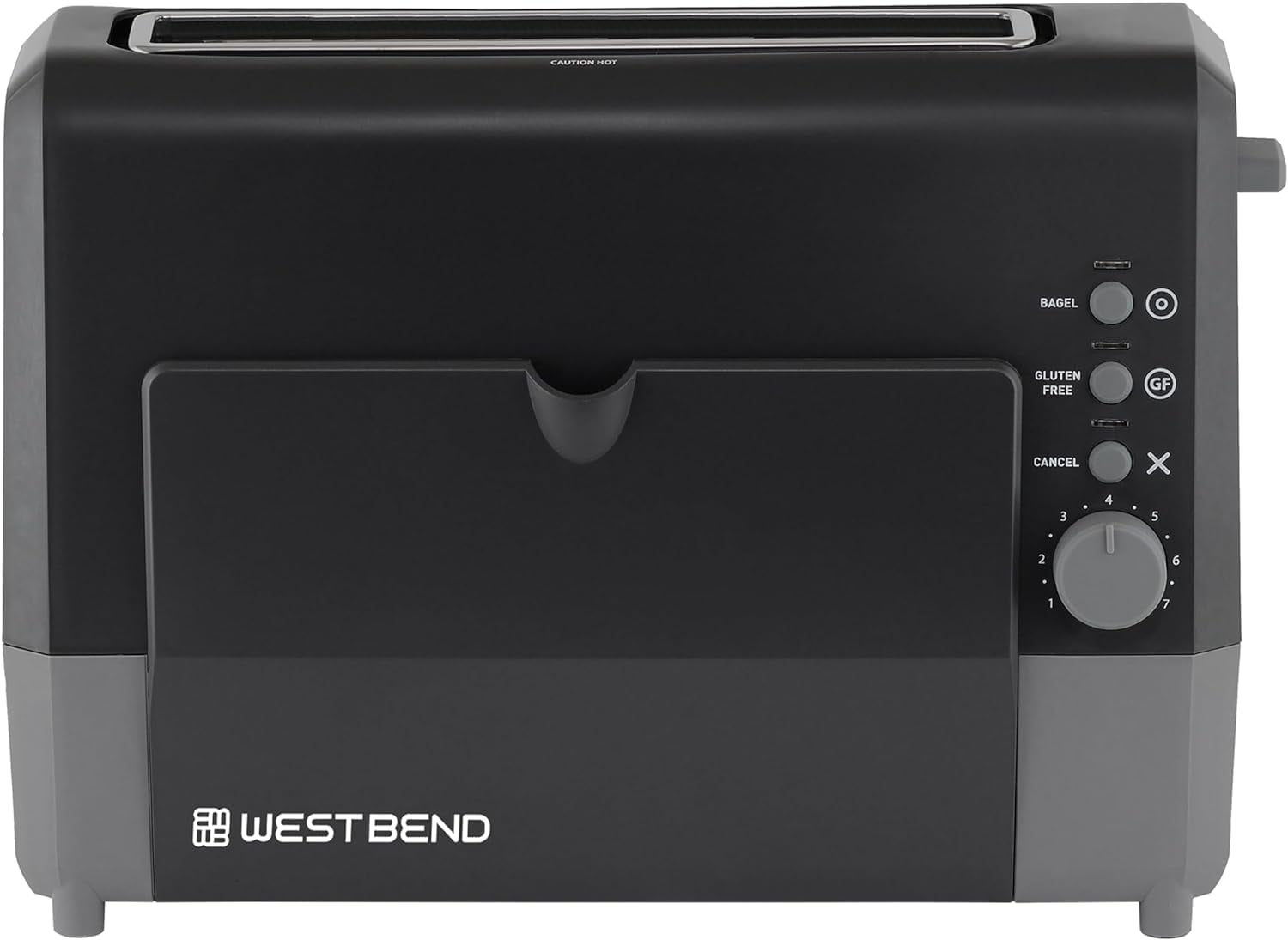 QuikServe 2-Slice Toaster with Bagel and Gluten-Free Settings