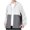 Gray, variant on HaiMao Lightweight Windbreaker Jackets for Men Color Block Stand Collar Zip Up Bomber Jackets Workout Athletic Jacket Outwear Purple XL(XL)