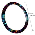 thumbnail image 4 of Note 14.5 Inch Printing PVC Leather Steering Wheel Cover Auto Accessories, 4 of 6