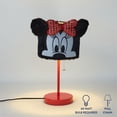 thumbnail image 4 of Disney Minnie Mouse 15" Plush Shade Stick Lamp, 4 of 6