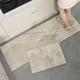 thumbnail image 4 of Alfombra de baño de diatomeas, superabsorbente, de secado rápido, con base de goma antideslizante, lavable, ideal para ducha frente a la bañera o ducha (40,6 x 61 cm), 4 of 7