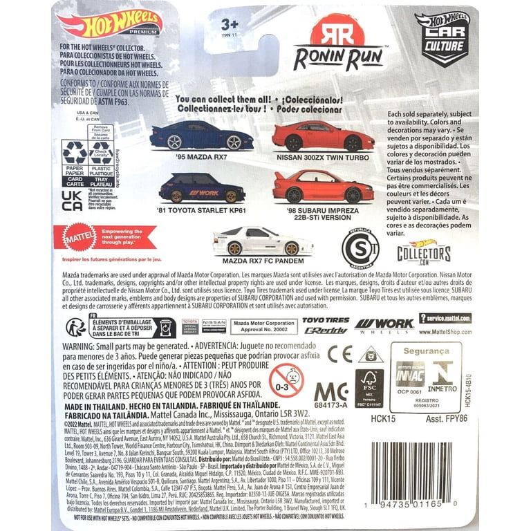 Hot Wheels Premium Car Culture Ronin Run - Mazda RX7 FC Pandem