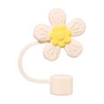 thumbnail image 1 of Silicone Flower Straw cover x 1 Fast, 1 of 9