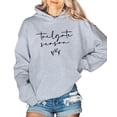 thumbnail image 2 of Tailgate Season Hoodie for Women Cute Football Game Day Pullover, Gray Hoodie, XL, 2 of 8
