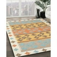 thumbnail image 2 of Ahgly Company Indoor Rectangle Contemporary Brown Abstract Area Rugs, 3' x 5', 2 of 6