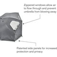 SportBrella Premiere XL UPF 50+ Umbrella Shelter for Sun and Rain