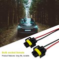 thumbnail image 4 of Adaptador de enchufe de bombilla de coche conector H8/H9/H11 para faro antiniebla 2 uds., 4 of 8