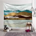 thumbnail image 1 of Wild Goose Bohemian Mountain Painting Style Wall Tapestry, 1 of 4