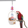 thumbnail image 1 of Bright Colors Convenient Durable Portable Birds Basket Toy, Parrot Basket Toy, For Play Chew Entertainment Exercise ANGGREK Otros, 1 of 8